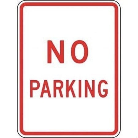 Accuform PARKING RESTRICTION SIGN 24 in  X FRR749RA FRR749RA